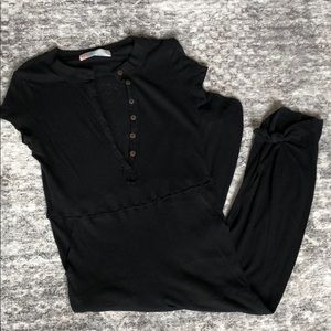 Free People Beach Cover Up Jumpsuit Size Small